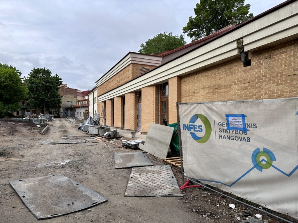 Lietuvos teatro, muzikos ir kino muziejaus plėtra (Vilniaus g. 41B) - Museum - construction photos