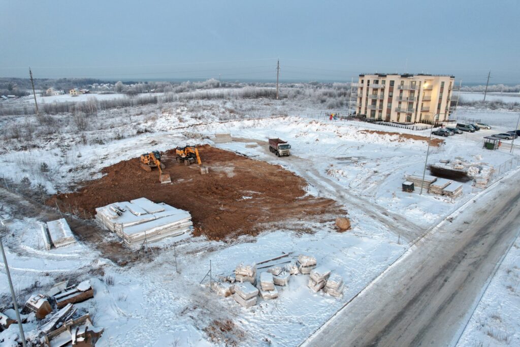 Elzė 2 etapas (Duburio g. 6) - Multi apartment - construction photos