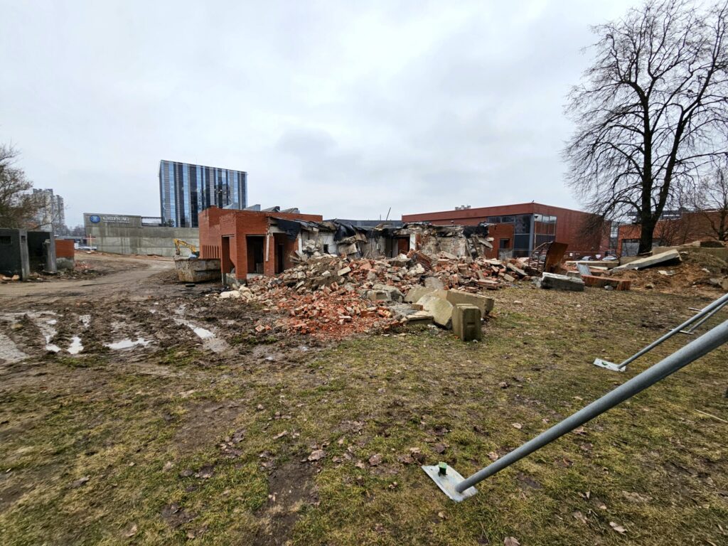 PC PIKAS (Ukmergės g. 221) - Shopping center - construction photos