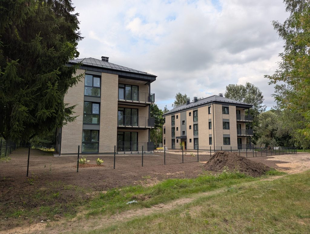 Ziepniekkalna Kāpa (Putnu iela 43) - Multi apartment - construction photos