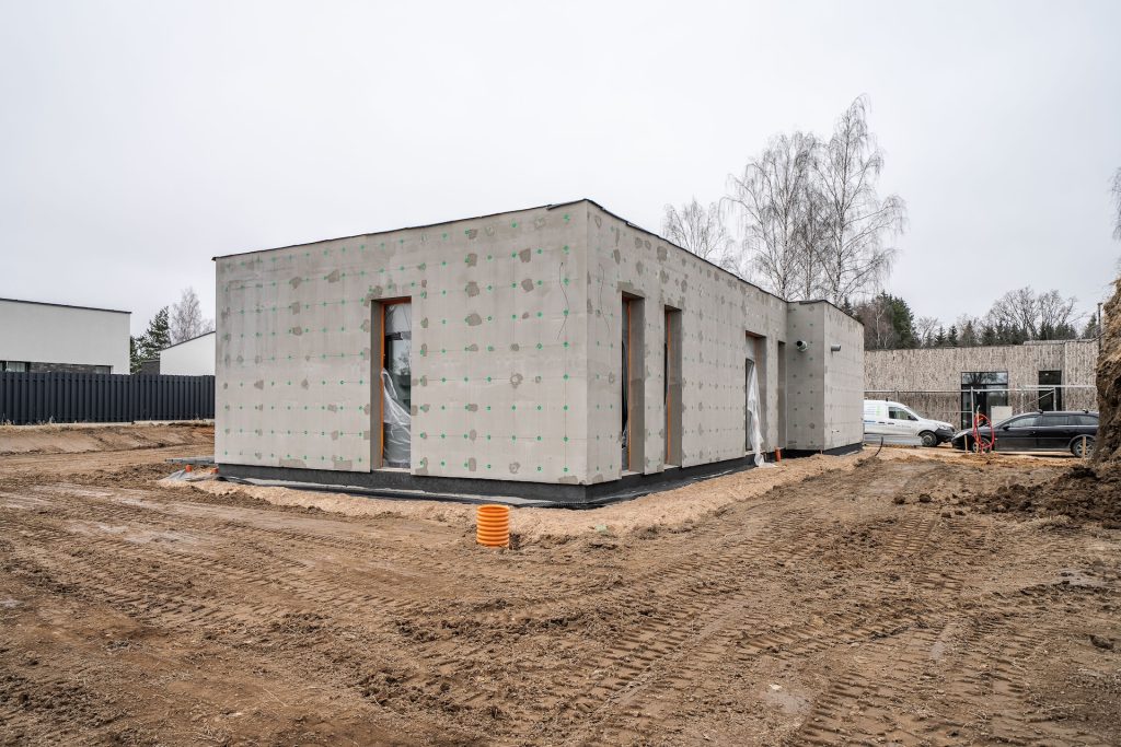 ROOTHAUS (Šermuonėlių g. 1, 2, 3, 4, 5, 6 - 19) - Privātmāju kopienas - būvdarbu attēli