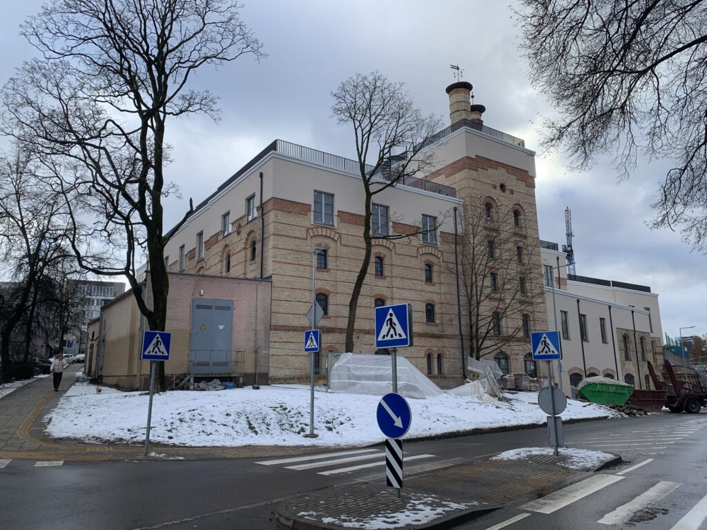 Aludarių g. 1 (Aludarių g. 1) - Office center - construction photos