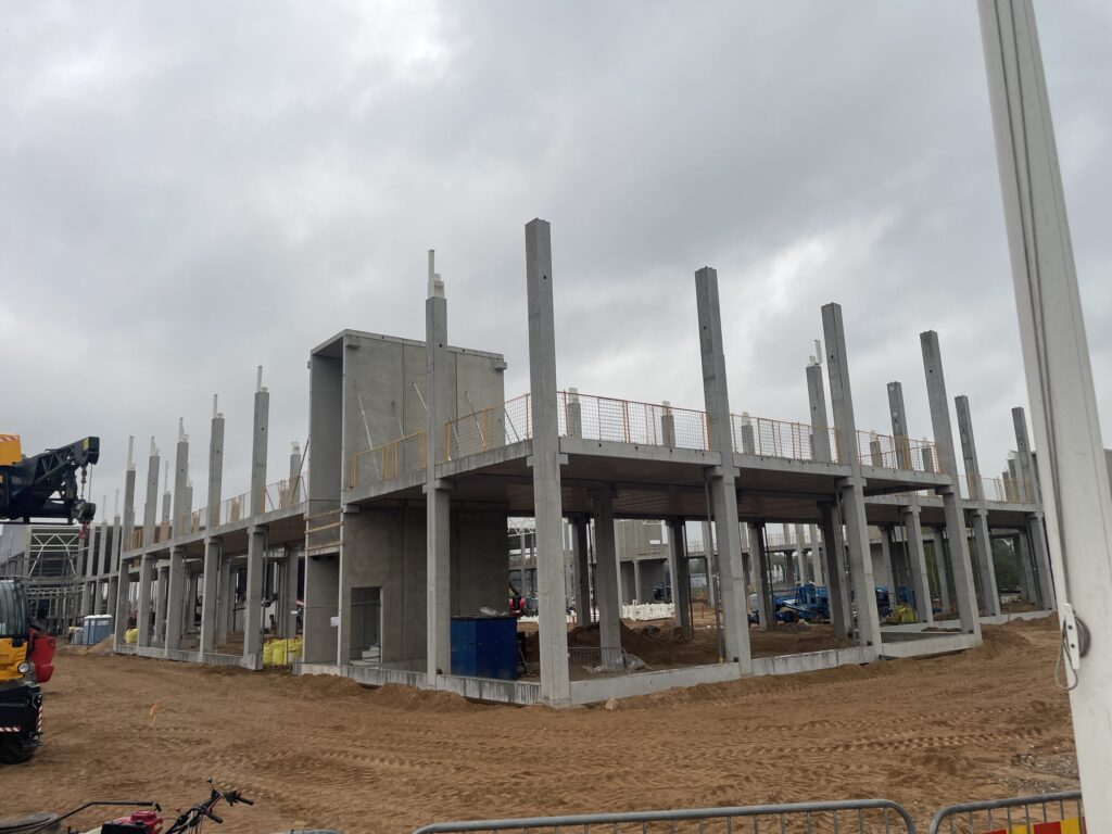 Urban Hub Vilnius (Ožiarūčių g. 3, Avižienių k.) - Stock office / Flex space - construction photos