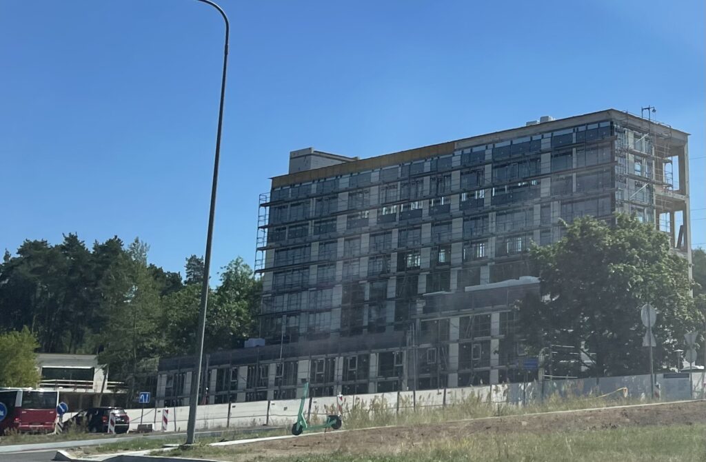 Nemenčinės pl. 13A | Pastatas 2 (Nemenčinės pl. 13A) - Co-living - construction photos