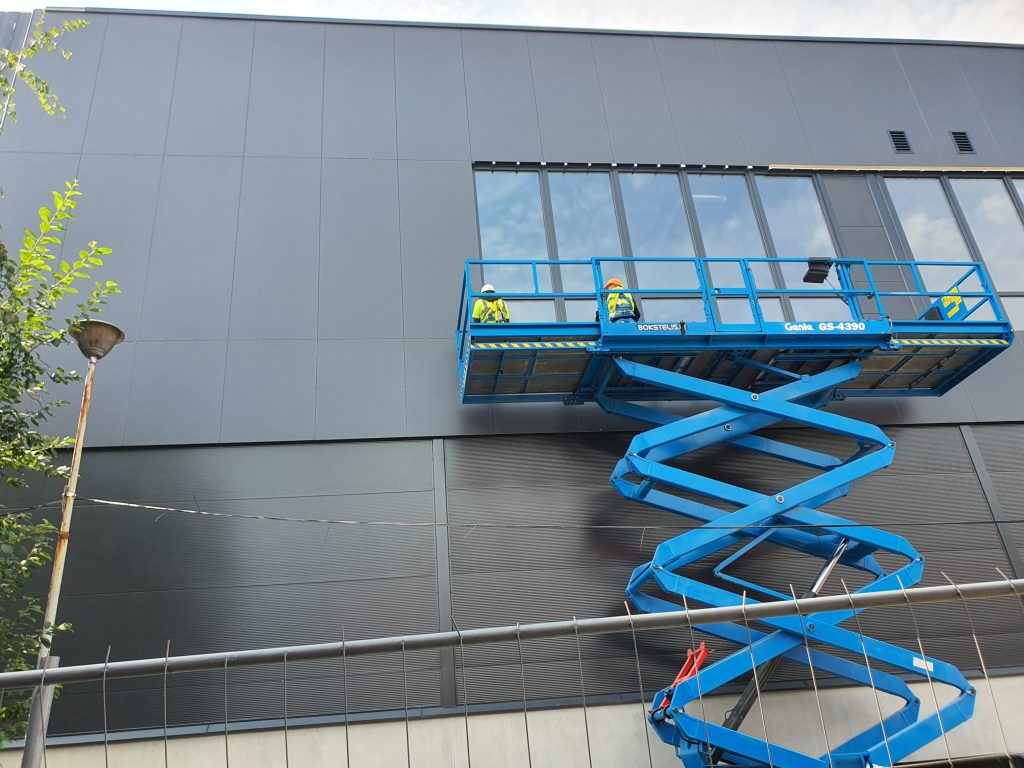 PC PIKAS (Ukmergės g. 221) - Shopping center - construction photos