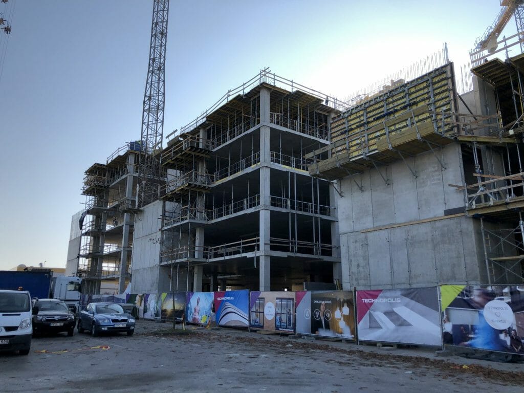 Nova (Vito Gerulaičio g. 18) - Office center - construction photos