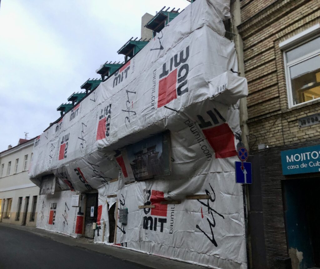 Totorių sodas (Totorių g. 13) - Multi apartment - construction photos