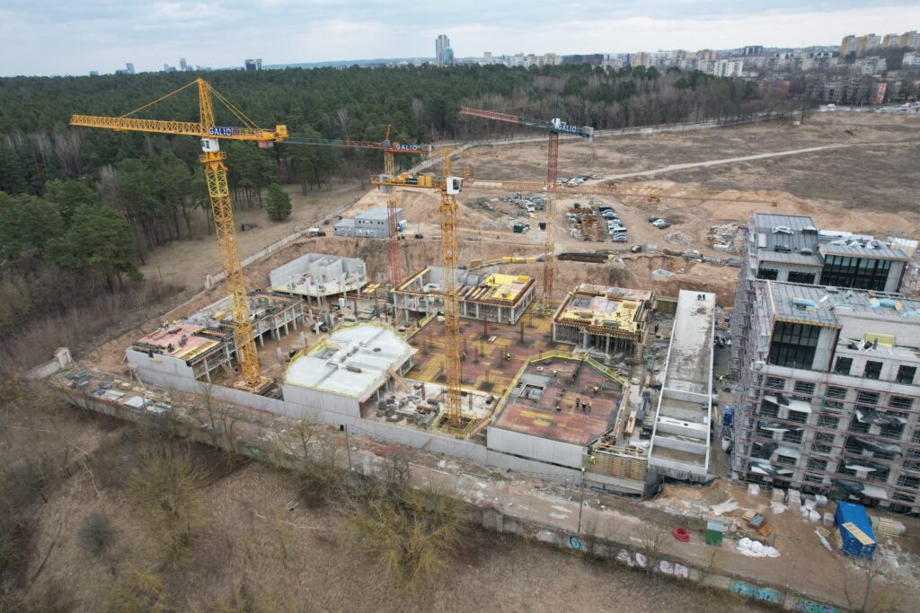 reVINGIS Park Space (Geležinio Vilko g. 2) - Multi apartment - construction photos