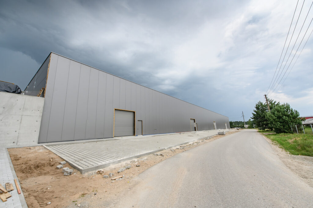 B10 HUB (Baldininkų g. 10) - Warehouse / Distribution center - construction photos
