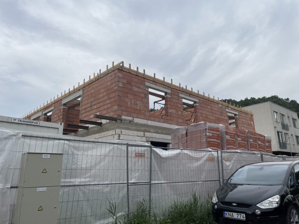 SLĖNIO DUETAS (Antagynės g. 27) - Multi apartment - construction photos