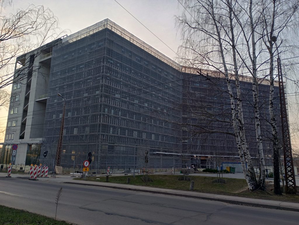 Latvijas Universitātes Akadēmiskais centrs - 3.kārta - Rakstu māja (Jelgavas iela 1) - Higher education - construction photos