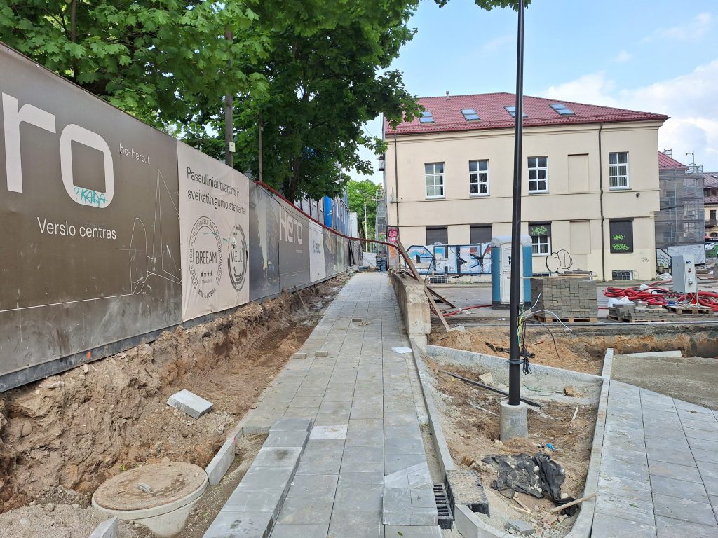 Krokuvos g. nuo Giedraičių g. iki Kalvarijų g. (Krokuvos g.) - Street - construction photos