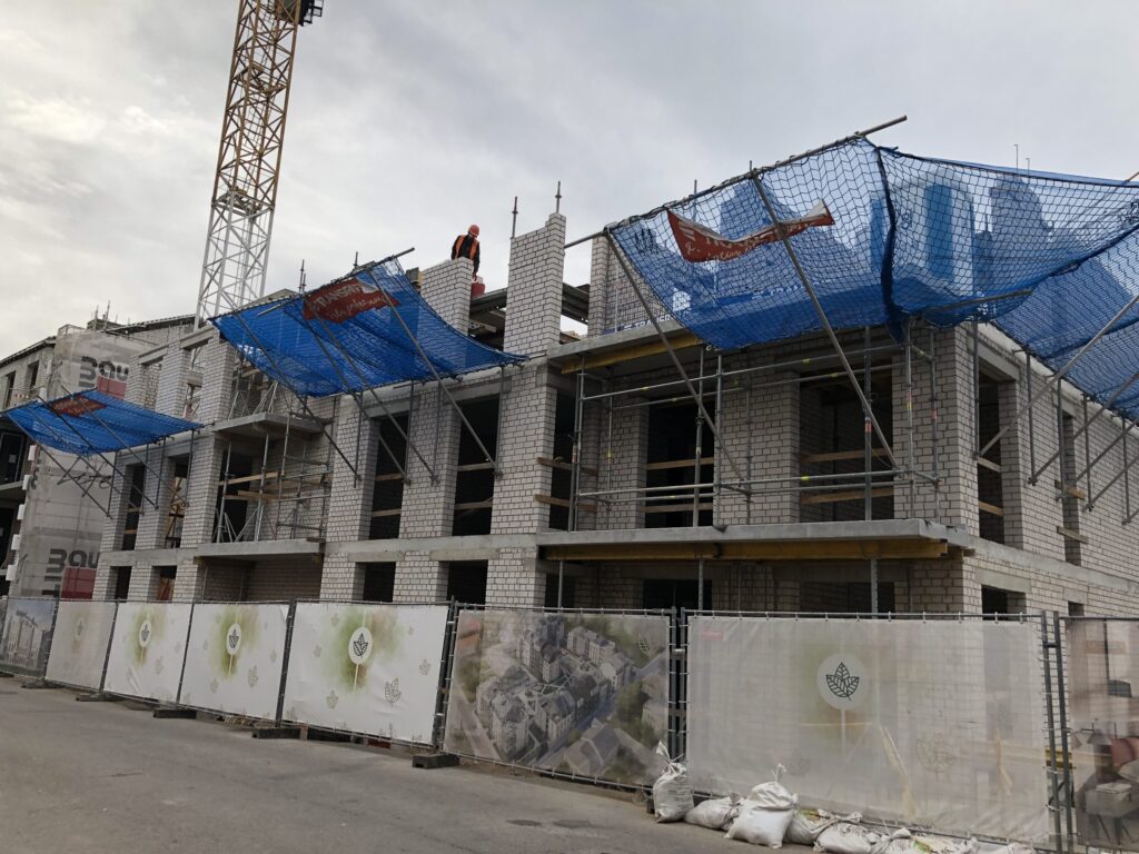 Parko namai 3 etapas (Krėvos g. 6) - Multi apartment - construction photos