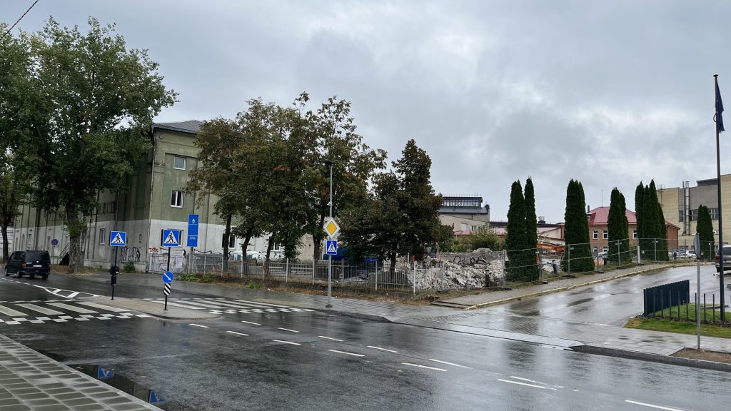 Naujamiesčio trio (Panerių g. 34) - Daudzdzīvokļu nams - būvdarbu attēli