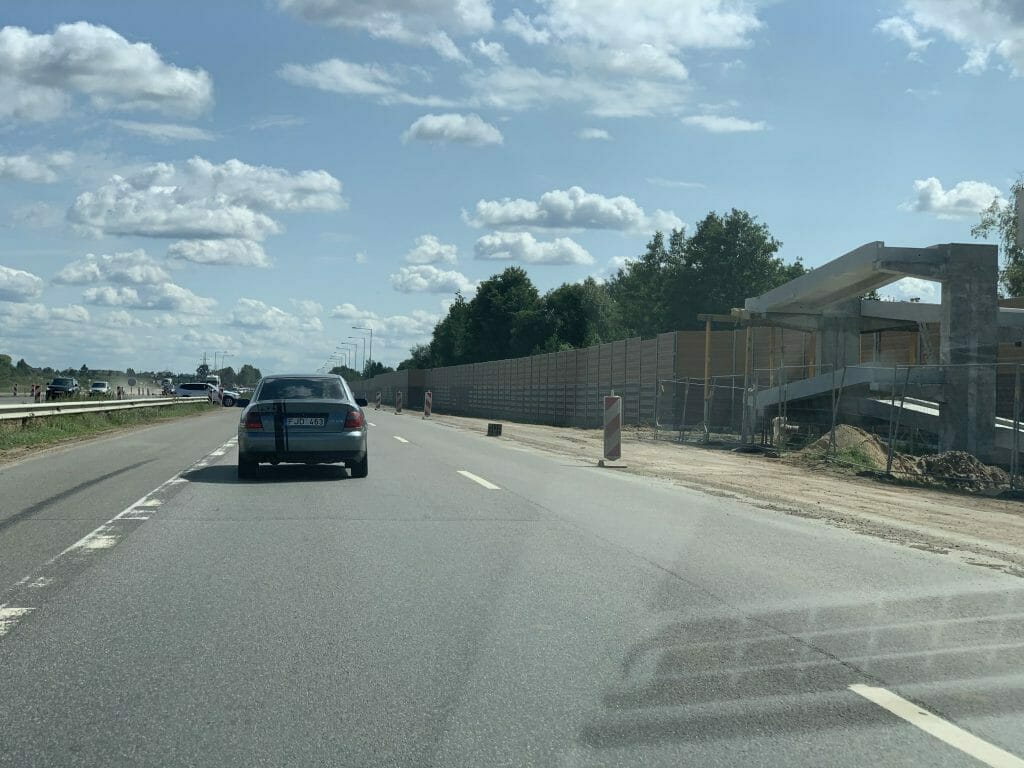 A1 Giraitės atkarpa (viadukas) 102 - 107 km. (A1) - Kelias - statybų nuotraukos