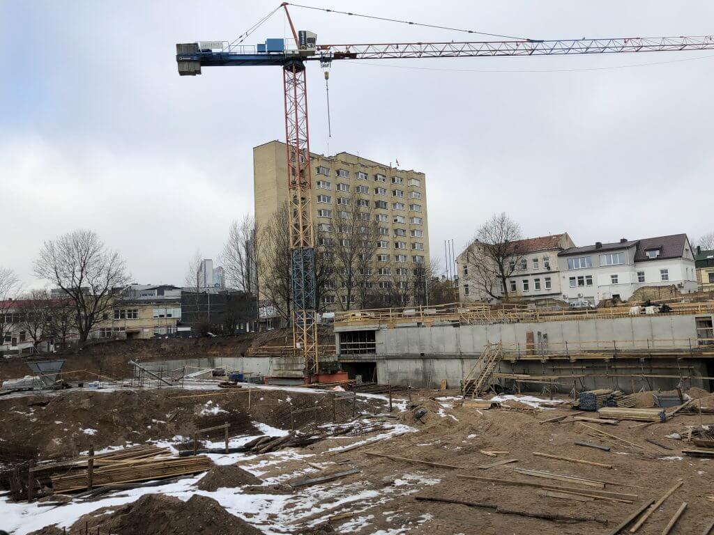 Rinktinės URBAN 2 etapas (Ceikinių g. 15) - Multi apartment - construction photos