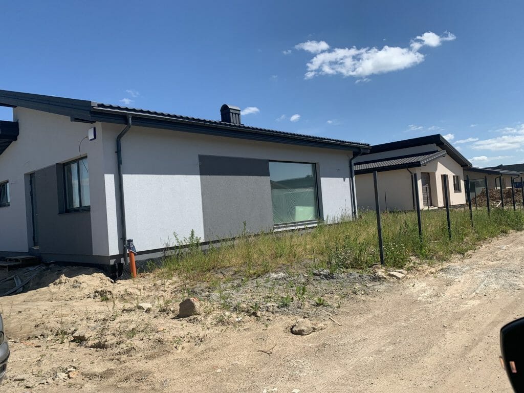 17 perlų (Uždaroji g.) - Private house community - construction photos
