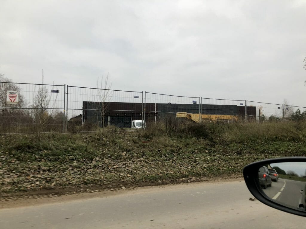 Norfa Zujūnų g. (Zujūnų g. 1) - Food store - construction photos