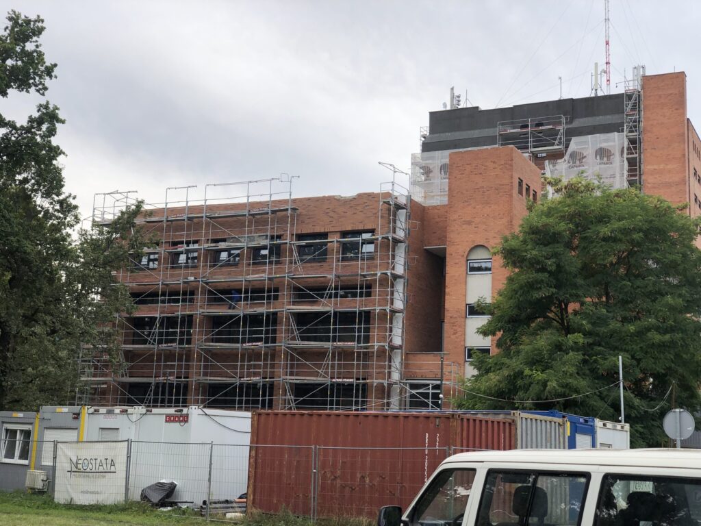 Kauno apskrities viešoji biblioteka (Radastų g. 2) - Library - construction photos