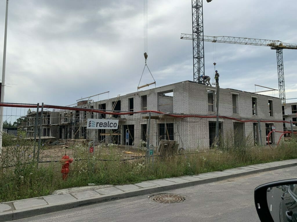 7 vakarai (Budiniškių g. 6, 8) - Multi apartment - construction photos