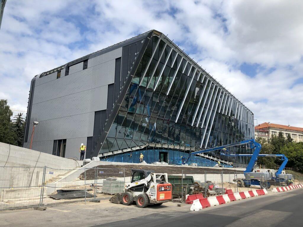 Green Hall 3 (Upės g. 9) - Office center - construction photos