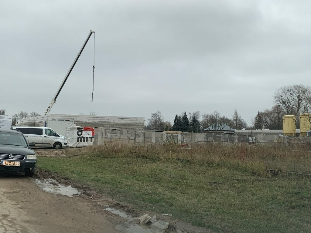 Vaikų darželis Sargėnų Dvaro g. 3 (Sargėnų Dvaro g. 3) - Primary and secondary education - construction photos