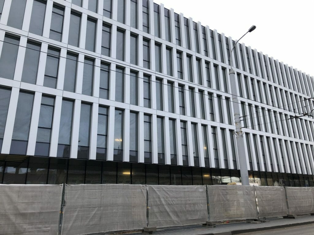 Uptown Park (Švitrigailos g. 13) - Office center - construction photos