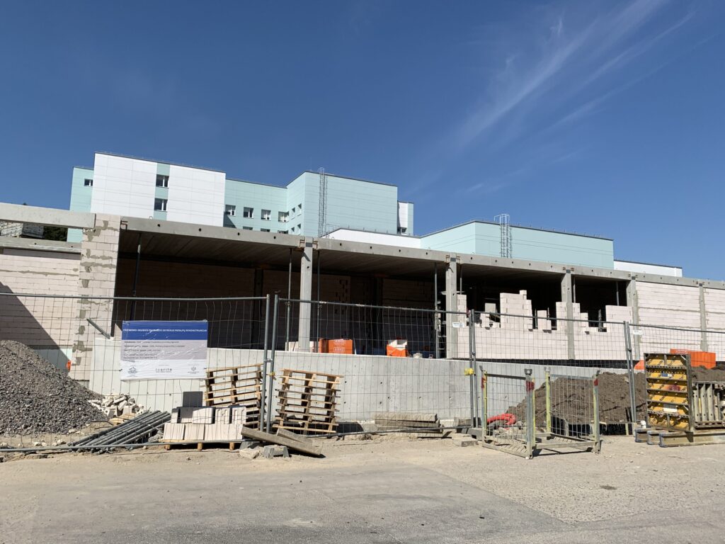 Klaipėdos jūrininkų ligoninės priėmimo – skubiosios pagalbos skyrius (Liepojos g. 45) - Hospital - construction photos