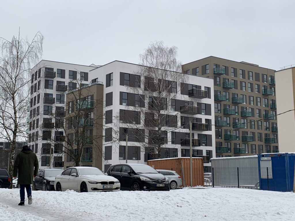 Bajorų lajos 2 etapas (Bajorų kel. 29) - Daugiabutis - statybų nuotraukos