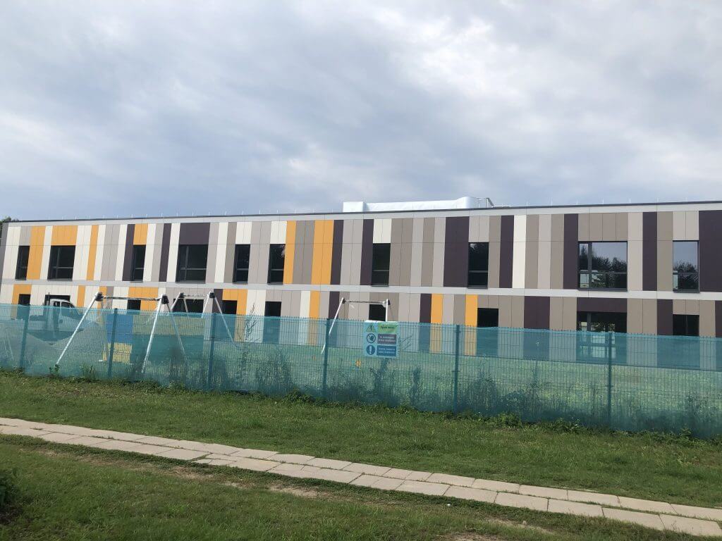 Modulinis darželis "Strazdelis" (I. Šimulionio g. 14) - Primary and secondary education - construction photos