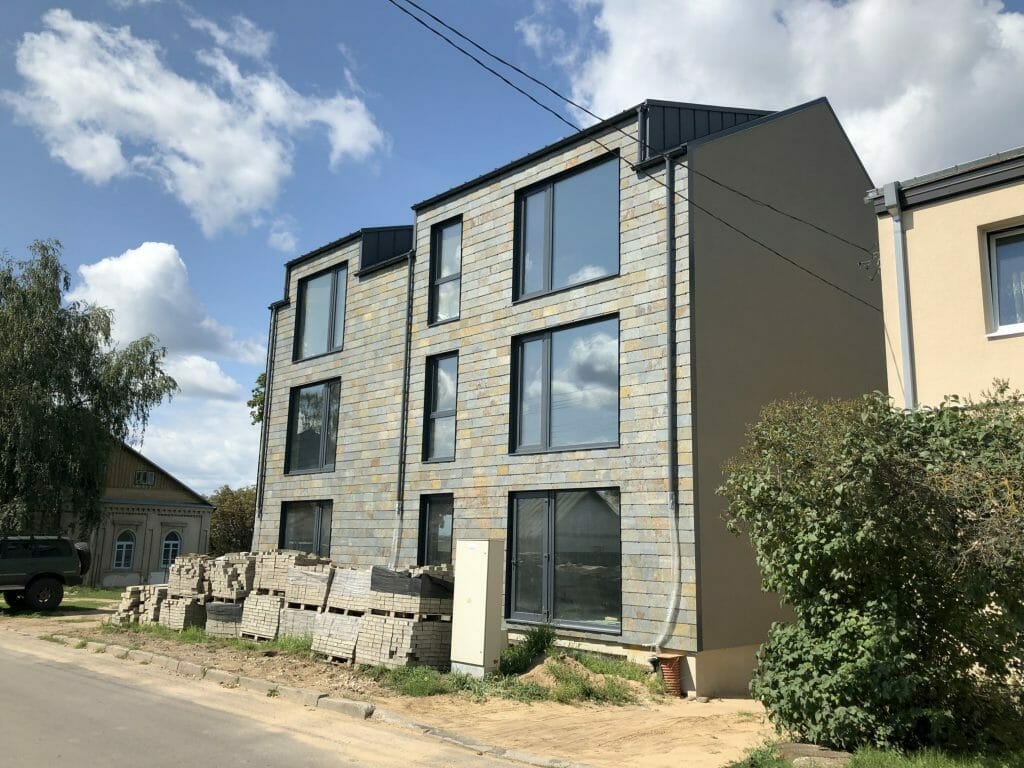 Vaisių g. 24 (Vaisių g. 24) - Daugiabutis - statybų nuotraukos