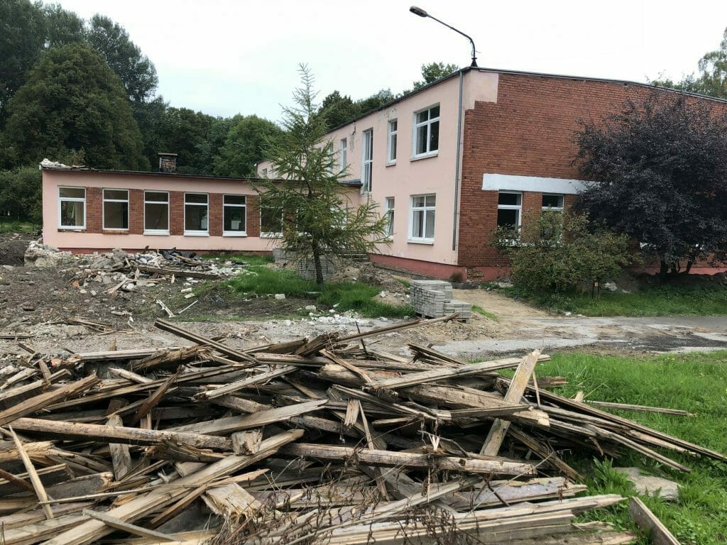 Vaikų darželis "Svirpliukas" (Liepų g. 43A) - Science institution - construction photos
