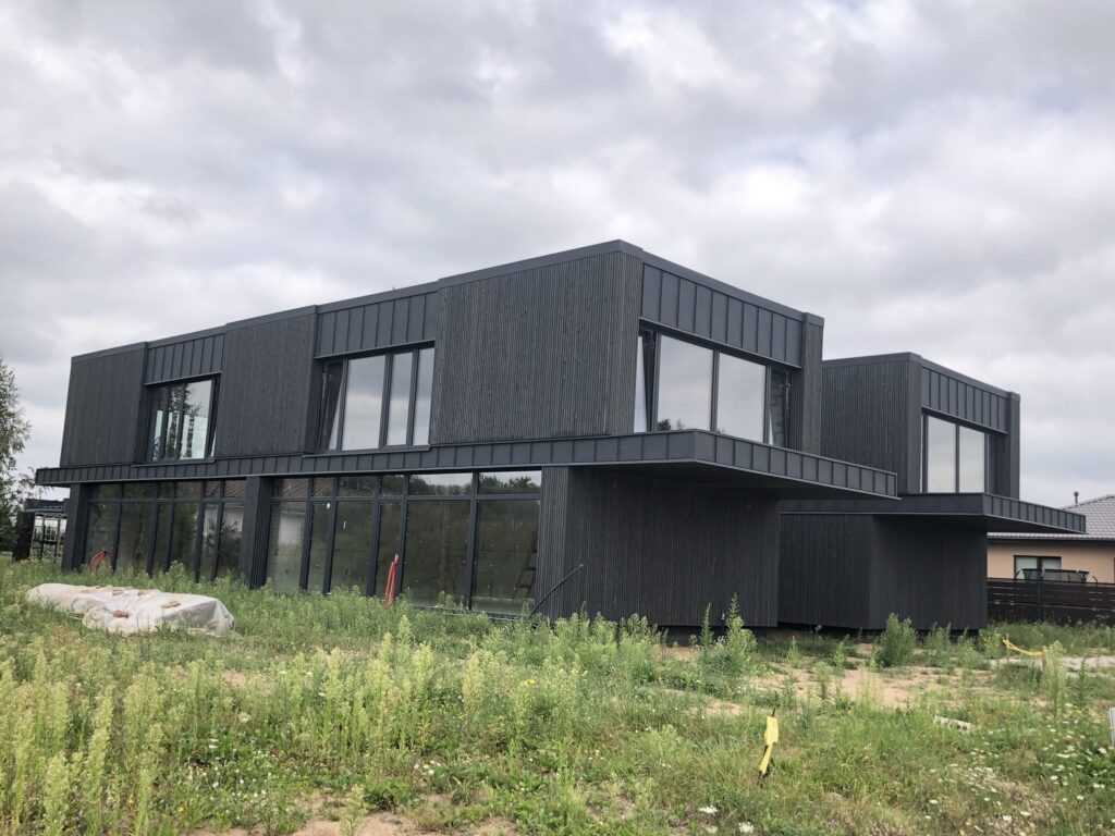 Gelužės kalvos (Našlaičių g. 3) (Našlaičių g. 3, 4, 5, 6, 7, 8) - Row housing - construction photos