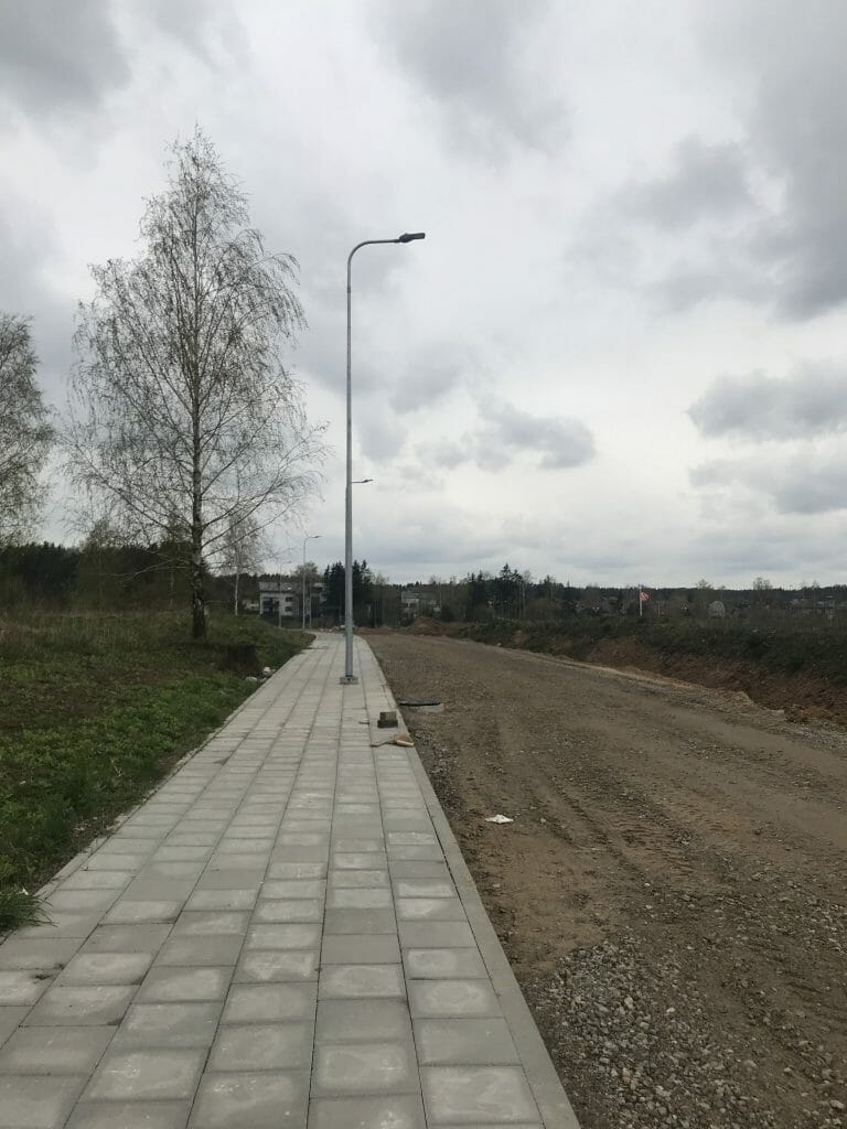 Dangeručio g. ir Daujoto g. (Dangeručio g.) - Street - construction photos