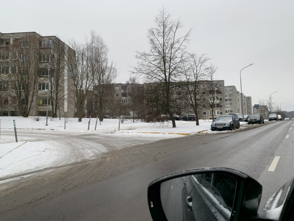 L. Giros g. dviračių takas (L. Giros g.) - Bike path - construction photos