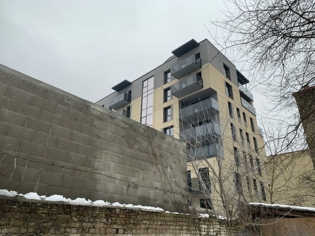 Baltas Lapas Mindaugo 2 etapas (Aguonų g. 17) - Multi apartment - construction photos