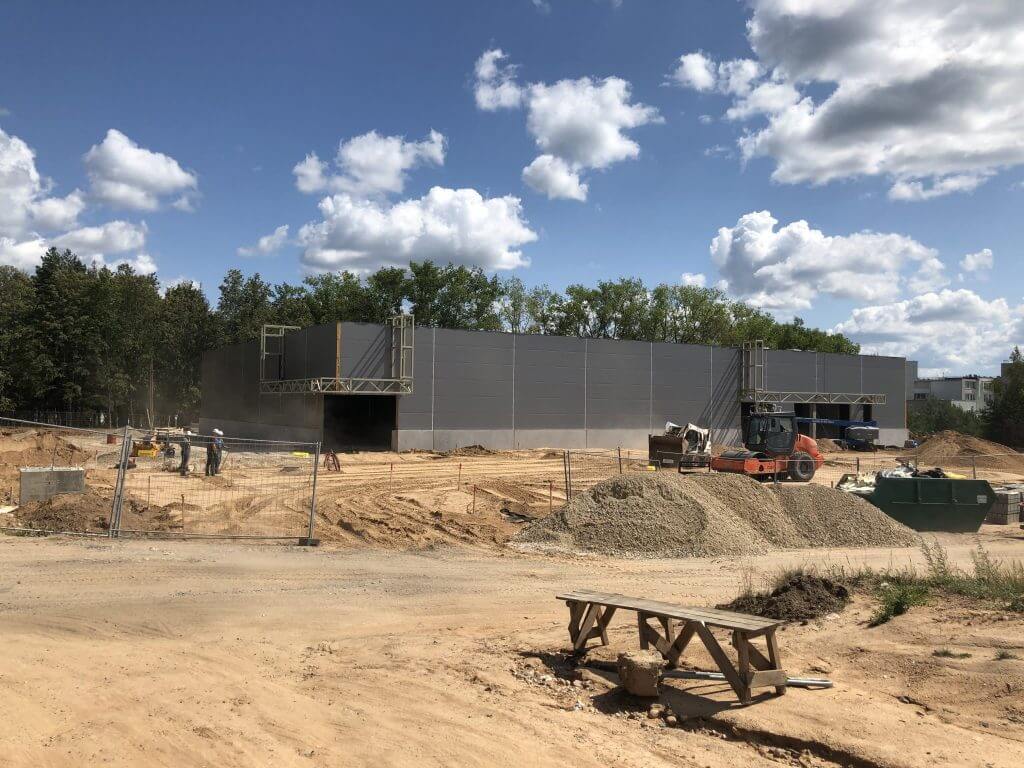 Maxima XX Molėtų pl. (Molėtų pl. 9) - Food store - construction photos