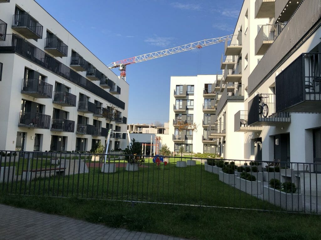 Ozo kvartetas (Jurgio Lebedžio g. 9) - Multi apartment - construction photos