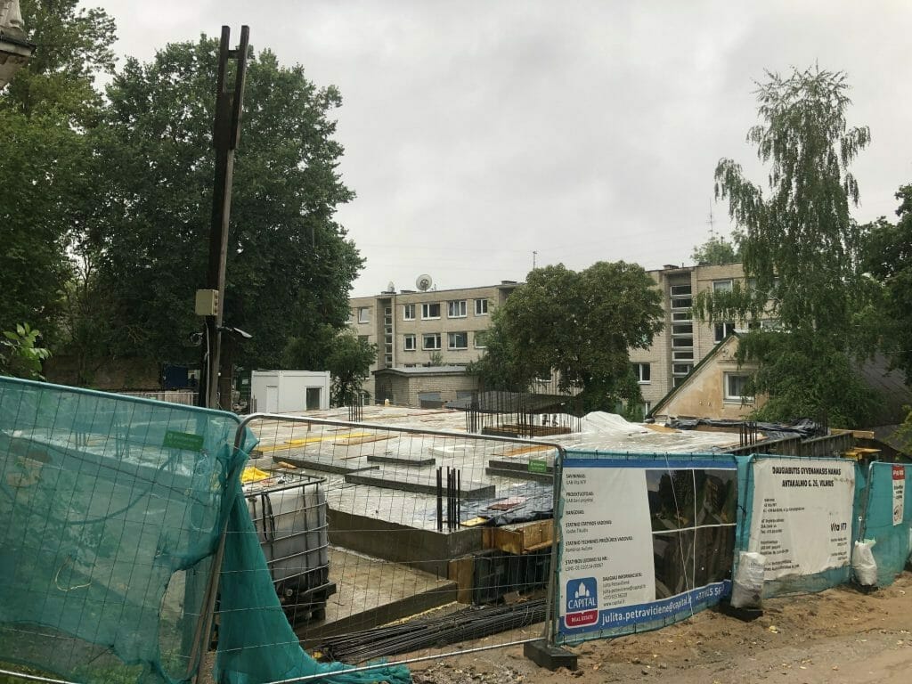 Namas Tau (Antakalnio g. 26) - Multi apartment - construction photos