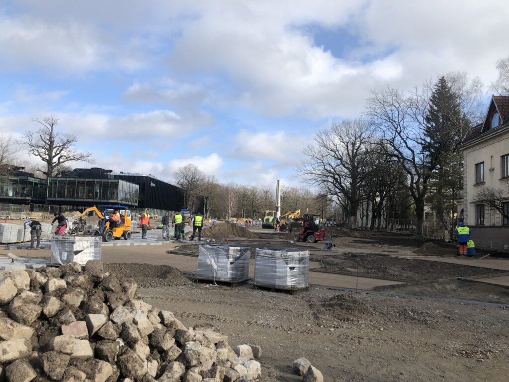 Sporto g. (Sporto g.) - Road - construction photos