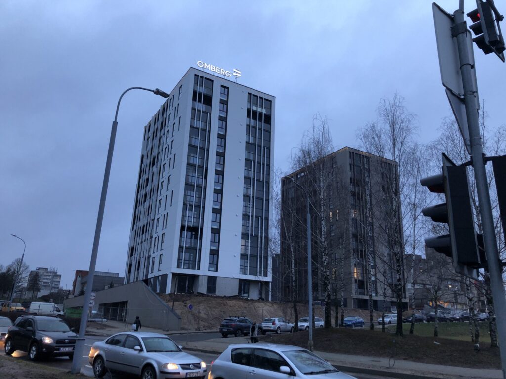 Viršuliškių stogai (Viršuliškių g. 38) - Multi apartment - construction photos