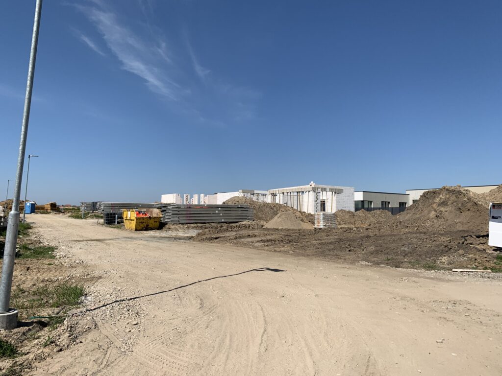 Šventapilis (Šventapilės g. 2, 4, 6, 8, 10, 12, 14, 16, 18, 20, 22, 24, 26, 28, 30, 32, 34, 36, 38, 40, 42, 44, 46, 48) - Private house community - construction photos