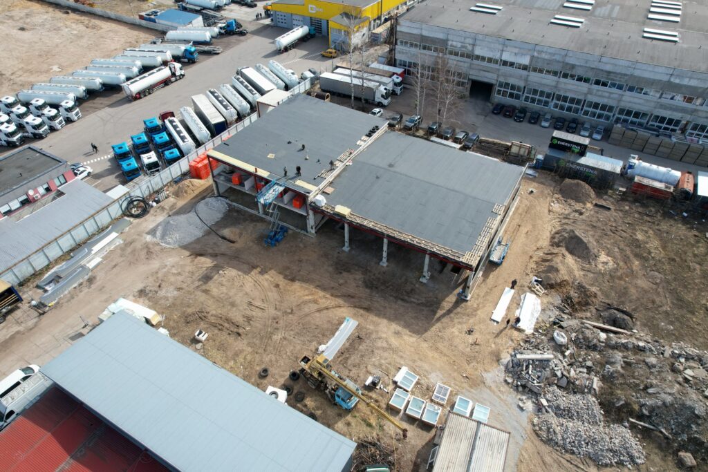 Ateities pl. 30P (Ateities pl. 30P) - Warehouse / Distribution center - construction photos