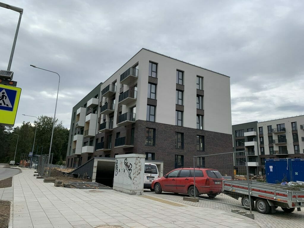 Būk čia (Bukčių g. 6) - Multi apartment - construction photos