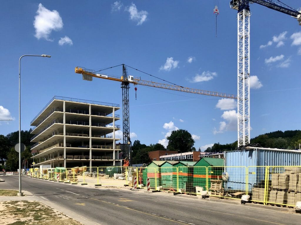 CORE (Ukmergės g. 126) - Office center - construction photos