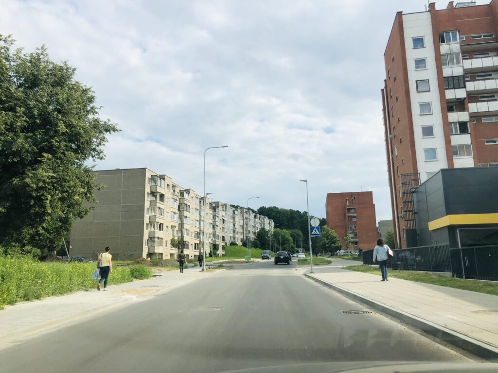 Ramaus eismo Vaduvos g. (Vaduvos g.) - Iela - būvdarbu attēli