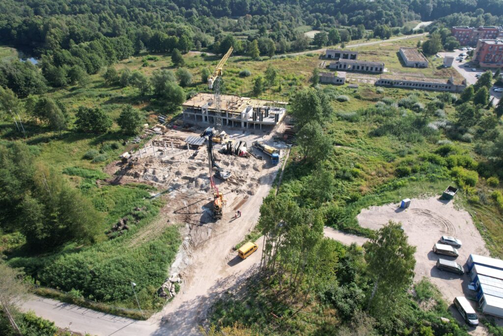 Danės Krantas 1 etapas (A, B) (Senvagės g. 3) - Multi apartment - construction photos