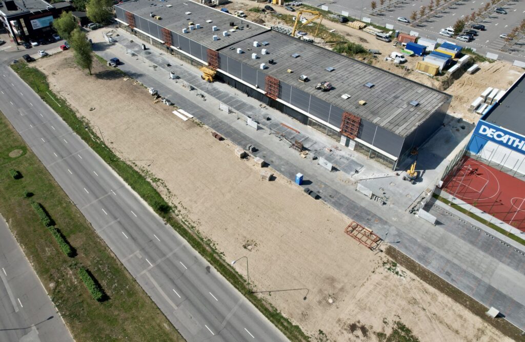 STOCK-O 1 etapas (Baltijos pr. 26A) - Shopping center - construction photos