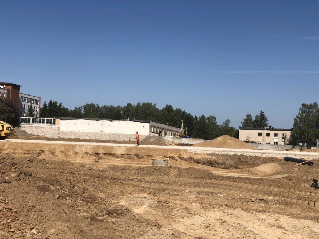 Lietuvos pašto logistikos centras (Metalo g. 5) - Warehouse / Distribution center - construction photos