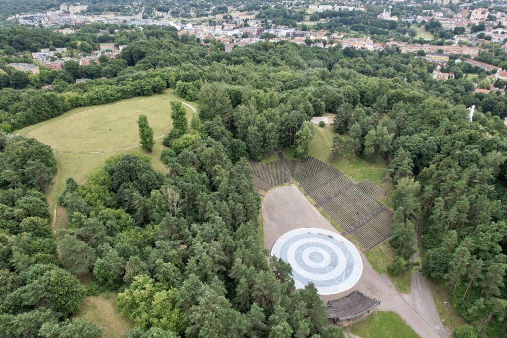 Kalnų parkas (Arsenalo g. 5) - Park - construction photos